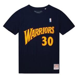 Mitchell And Ness Golden State Warriors Name Number Tea Stephen Curry